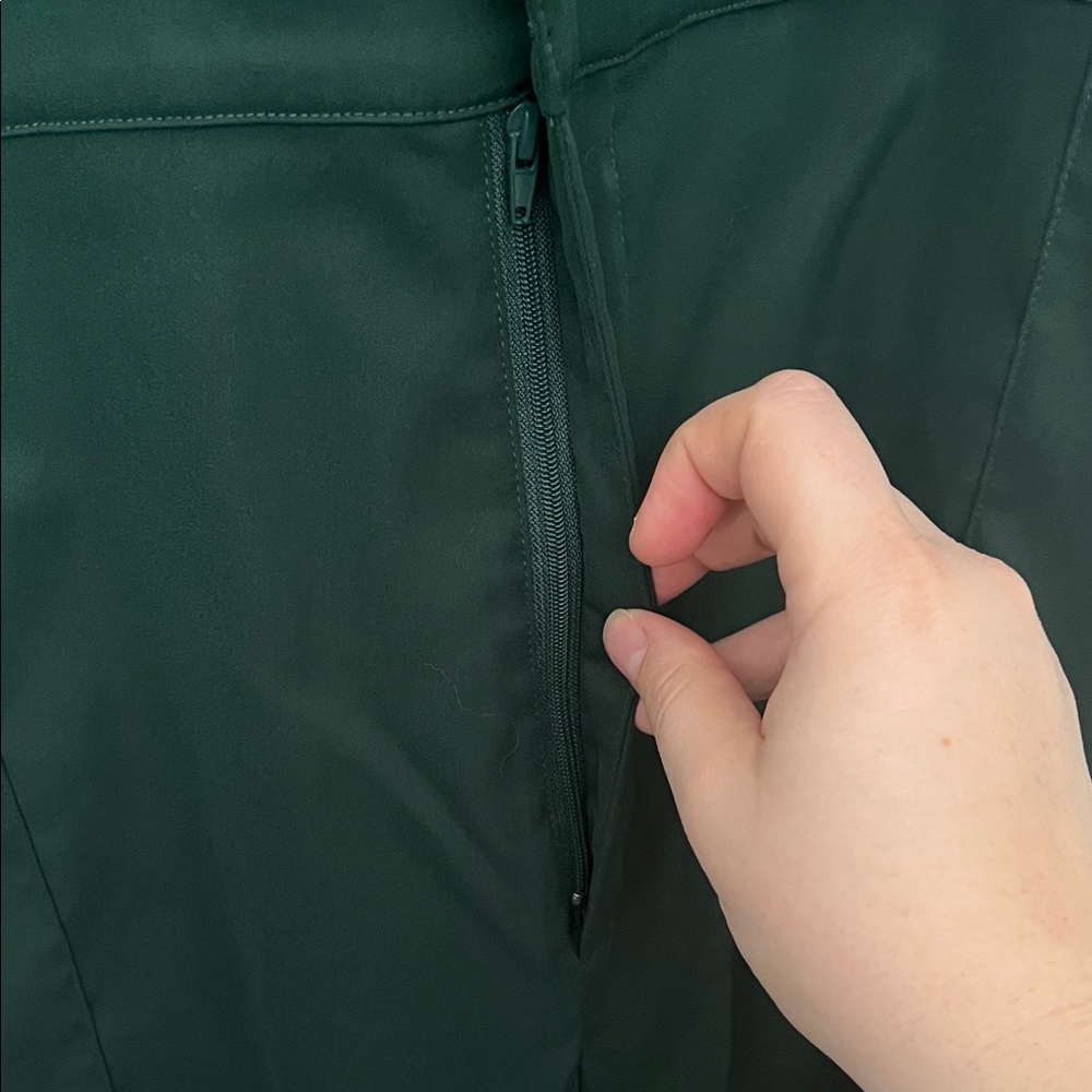 Cider Forest Green Short Sleeve Jumpsuit - Picture 4 of 8